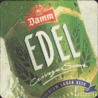 Beer coaster damm-86