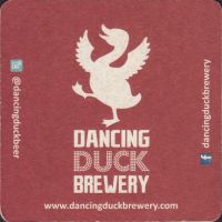 Beer coaster dancing-duck-1