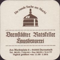 Beer coaster darmstadter-ratskeller-hausbrauerei-2-oboje-small