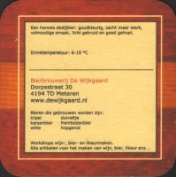 Pivní tácek de-wijkgaard-3-zadek-small
