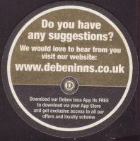 Beer coaster deben-inns-1-zadek