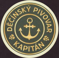 Pivní tácek decinsky-pivovar-kapitan-1