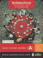 Beer coaster dekoninck-196-small