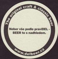 Beer coaster delbeer-1-zadek