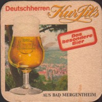 Beer coaster deutschherren-1-zadek