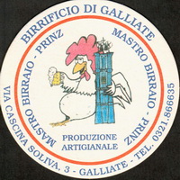 Beer coaster di-galliate-1-oboje