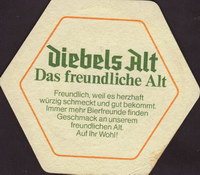 Beer coaster diebels-24-zadek