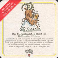Beer coaster dinkelacker-1-zadek