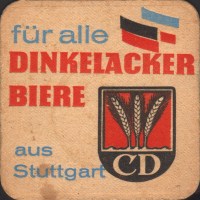 Beer coaster dinkelacker-51