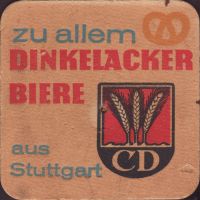 Beer coaster dinkelacker-53