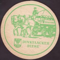Beer coaster dinkelacker-56-oboje