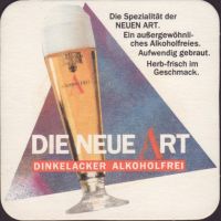 Beer coaster dinkelacker-64-zadek