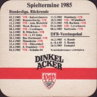 Beer coaster dinkelacker-66-zadek