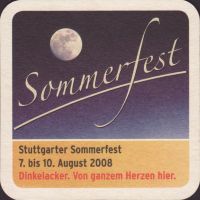 Beer coaster dinkelacker-71-zadek