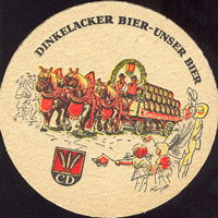 Beer coaster dinkelacker-9