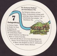 Beer coaster distelhauser-95-zadek