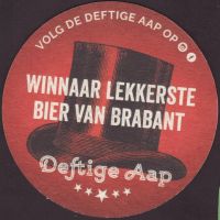Beer coaster dn-deftige-aap-1-zadek