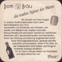 Beer coaster dom-brau-1-zadek