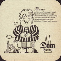 Beer coaster dom-kolsch-22-zadek