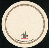 Beer coaster dom-kolsch-3-zadek