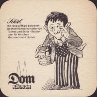 Beer coaster dom-kolsch-32-zadek