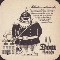 Beer coaster dom-kolsch-33-zadek