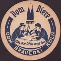 Beer coaster dom-kolsch-40-zadek