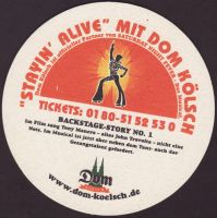 Beer coaster dom-kolsch-45-zadek