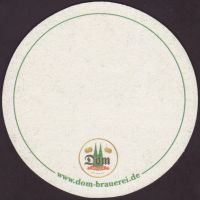 Beer coaster dom-kolsch-51-zadek