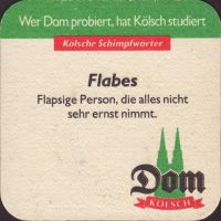 Beer coaster dom-kolsch-58