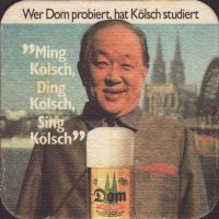 Beer coaster dom-kolsch-58-zadek