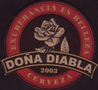 Beer coaster dona-diabla-1