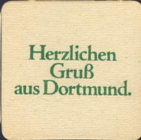 Beer coaster dortmunder-union-1-zadek