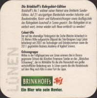 Beer coaster dortmunder-union-100-zadek