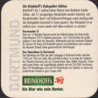 Beer coaster dortmunder-union-101-zadek
