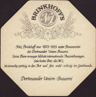 Beer coaster dortmunder-union-22-zadek