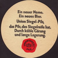 Beer coaster dortmunder-union-30-zadek