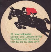 Beer coaster dortmunder-union-71-zadek