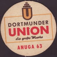 Beer coaster dortmunder-union-80-oboje