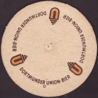 Beer coaster dortmunder-union-84-oboje