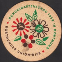 Beer coaster dortmunder-union-93-zadek