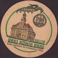 Beer coaster dreikonig-brau-carl-lindner-2