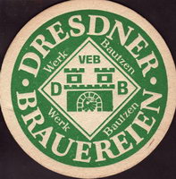 Beer coaster dresdner-brauereien-veb-4-small