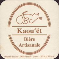 Beer coaster du-caou-1