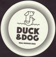 Beer coaster duck-and-dog-2