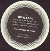 Beer coaster duck-and-dog-2-zadek