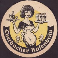 Beer coaster eberbacher-rosenbrau-1
