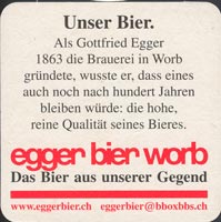 Beer coaster egger-bier-1-zadek