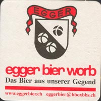 Beer coaster egger-bier-1
