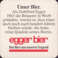 Beer coaster egger-bier-19-zadek